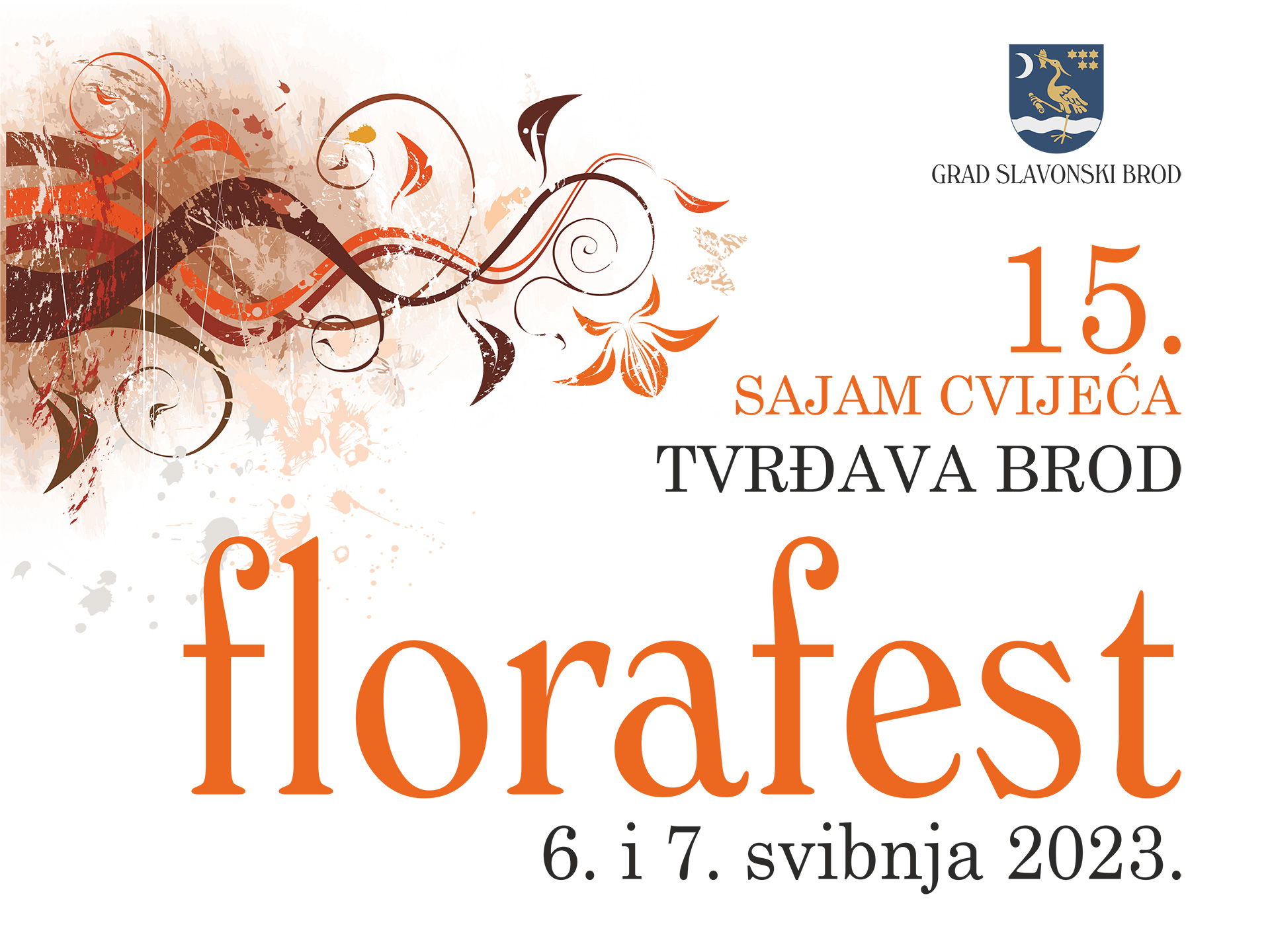 Florafest - 15. sajam cvijeća u Slavonskom Brodu